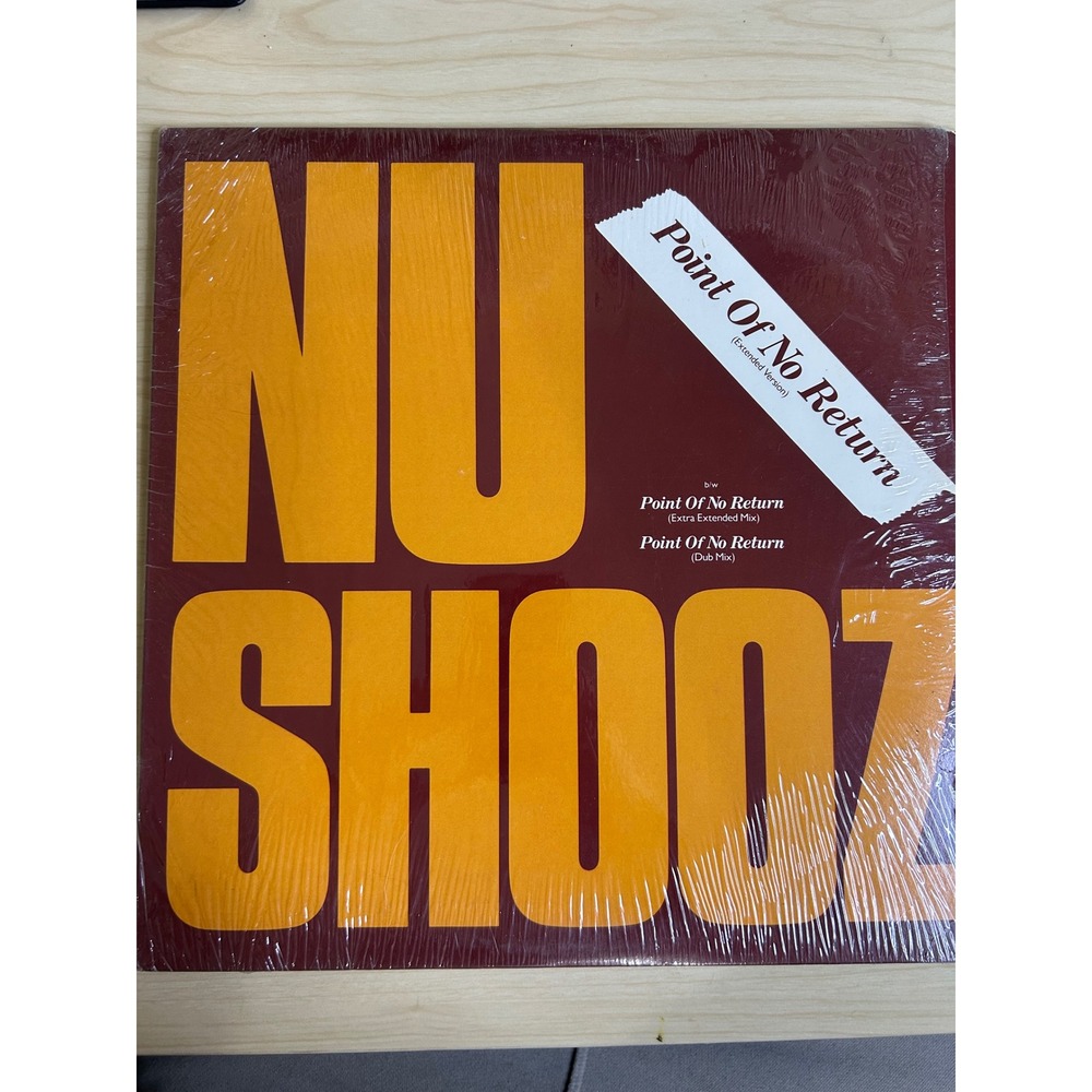 Nu Shooz Point Of No Return 12" Single 1986 Atlantic 0-86802 Shep Pettibone